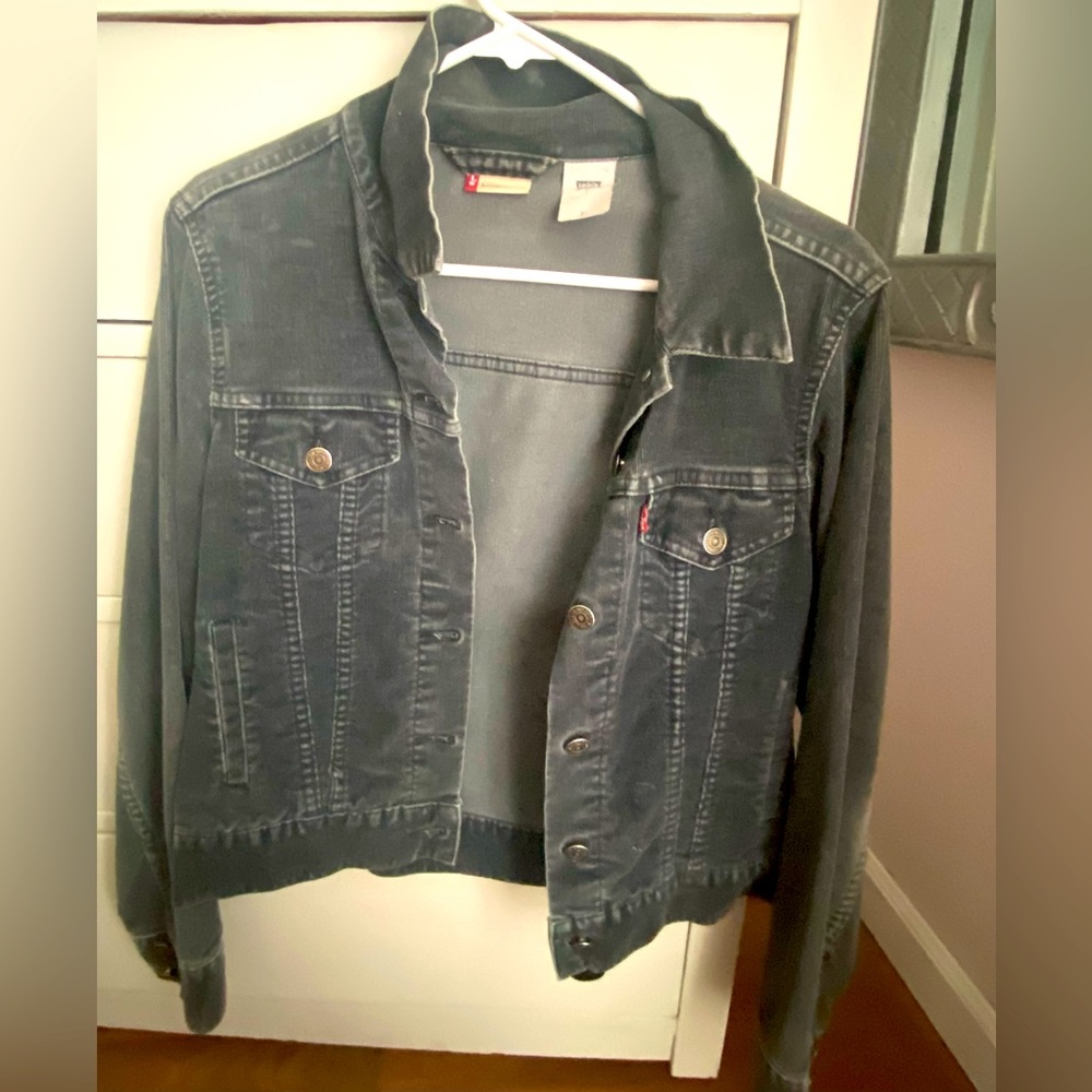 Levi’s black corduroy jacket circa 2002